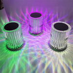 Crystal Lamp Table Lamp Atmosphere Creative Line Small Night Lamp Led Lights thumbnail