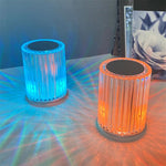 Crystal Lamp Table Lamp Atmosphere Creative Line Small Night Lamp Led Lights thumbnail
